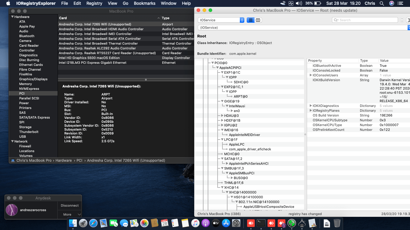 Lenovo Thinkpad X250 2nd [Broadwell   Intel HD 5500] 10